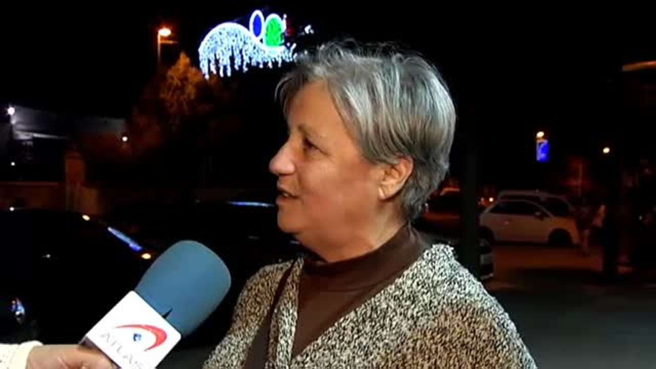 La localidad sevillana de Estepa enciende las luces de Navidad