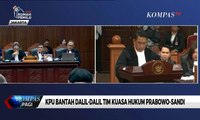 Sidang Kedua Sengketa Pilpres, KPU Bantah Dalil-dalil Tim Kuasa Hukum Prabowo-Sandi