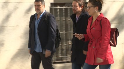 Iglesias sale de la Audiencia Nacional