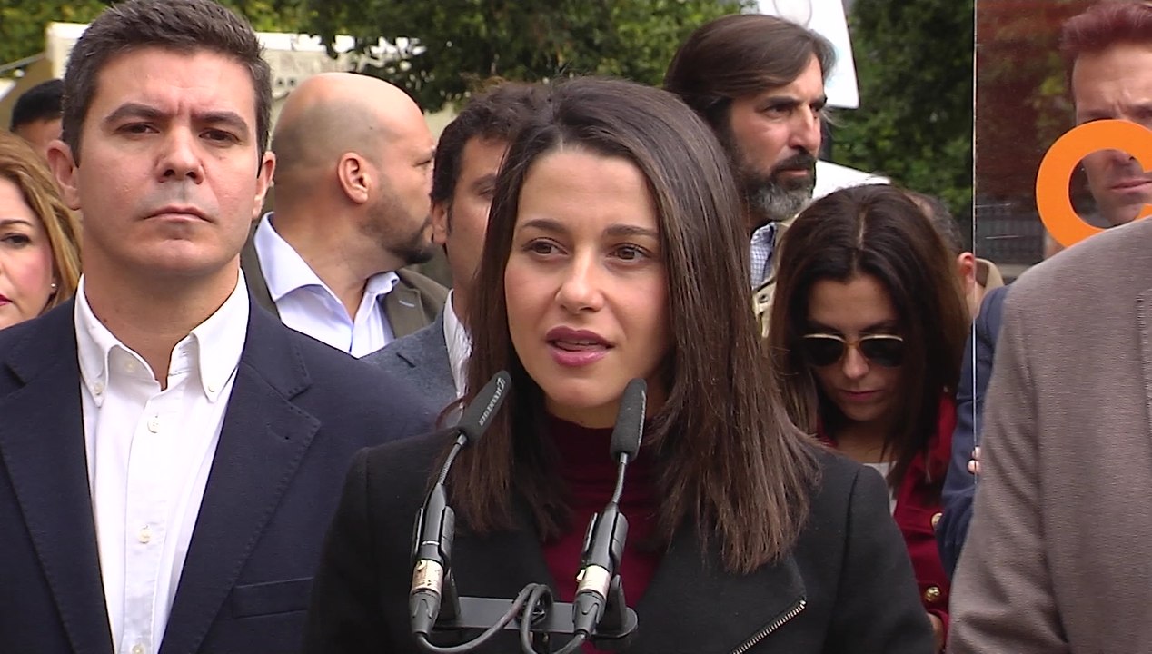 Arrimadas critica la petición de Abogacía del Estado