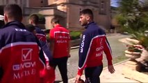Malta se relaja horas antes del partido ante España