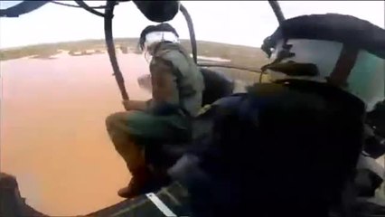 Rescate al límite en Mozambique, donde ya entran la ayuda humanitaria y reubican a los desplazados