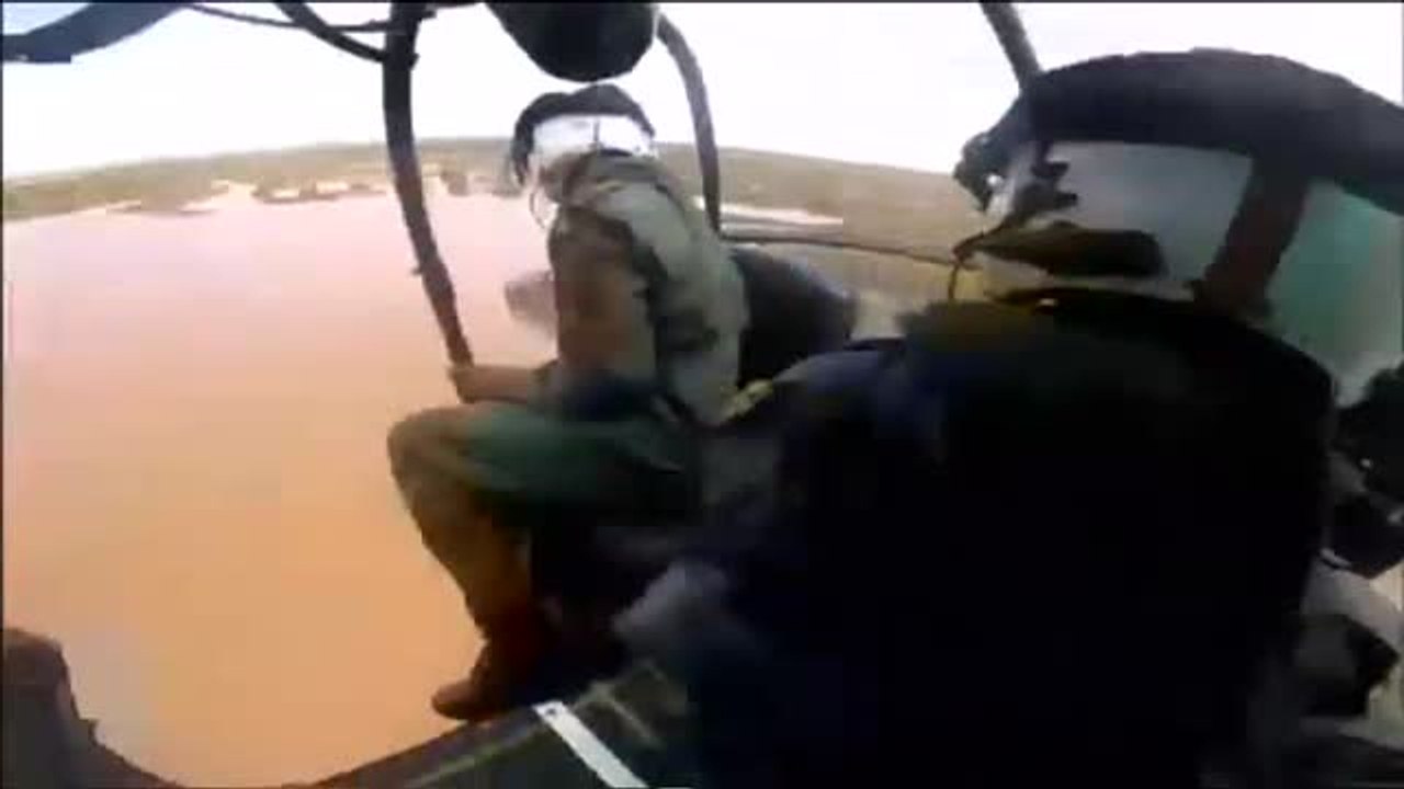 Rescate al límite en Mozambique, donde ya entran la ayuda humanitaria y reubican a los desplazados