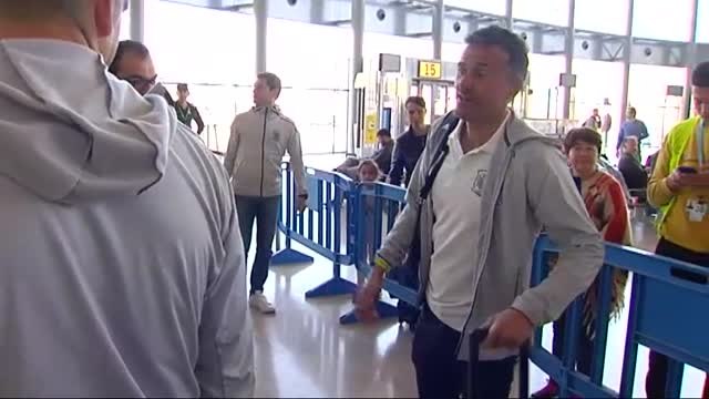 La selección española pone rumbo a Malta