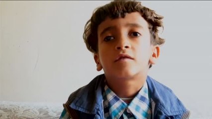 Waleed, el niño de Yemen al que un ataque aéreo le ha dejado parcialmente ciego