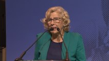 Carmena valora la naturaleza y dice que Madrid es ciudad de acogida