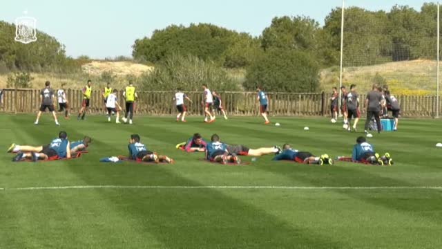 La selección vuelve al trabajo de cara al partido contra Malta