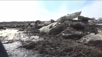 La crecida del río Missouri causa graves daños en cultivos y granjas de Nebraska