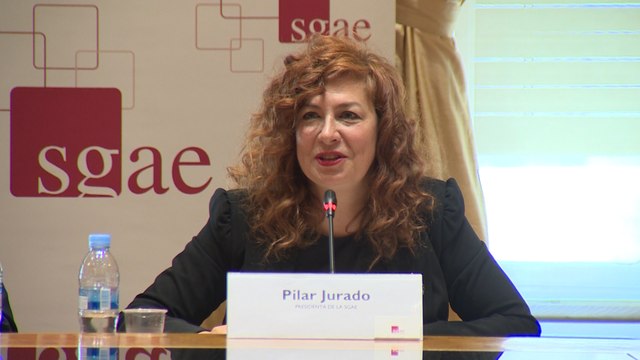 Pilar Jurado, presidenta de la SGAE: Vamos a seguir vivos mucho tiempo