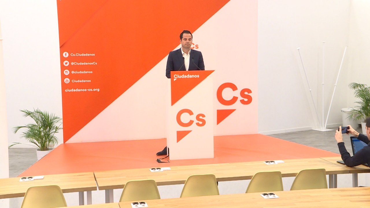 Ignacio Aguado, candidato a la Comunidad de Madrid de Cs