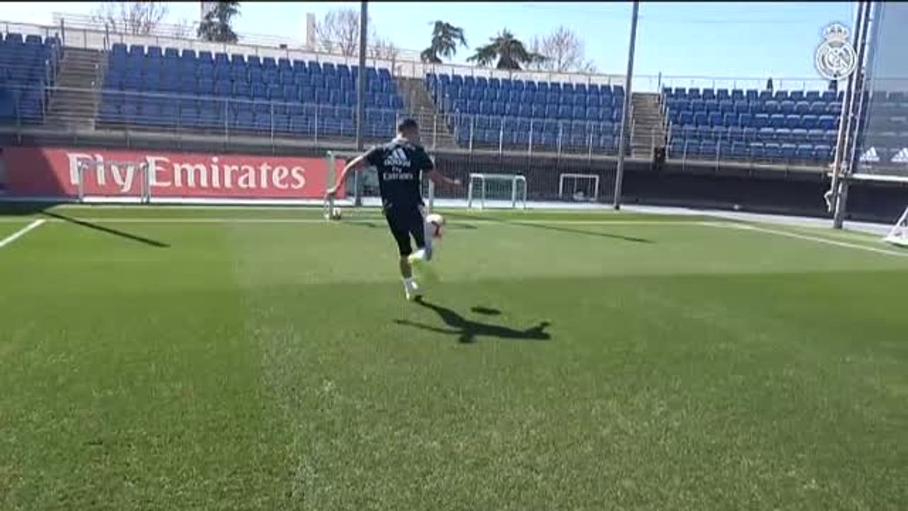 El conjunto blanco vuelve a entrenar junto al Castilla