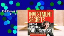 Full E-book Investment Secrets from Pimco's Bill Gross  For Full