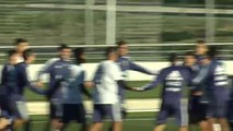 Messi continúa con los entrenamientos en Valdebebas