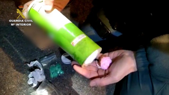 Guardia Civil localiza droga en un envase de patatas fritas