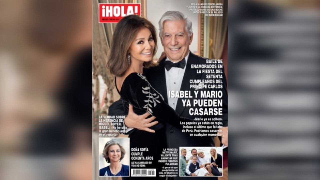 Isabel Preysler ya puede casarse con Mario Vargas Llosa