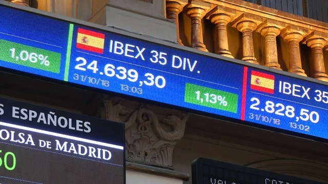 Ibex 35 sube con fuerza a media sesión y conquista los 8.900 puntos