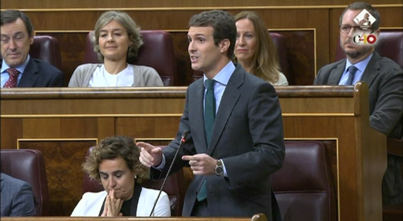 Casado pide a Sánchez "romper" con los independentistas