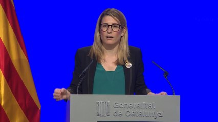 Torra mantendrá el lazo amarillo en la Generalitat