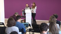 Rueda de prensa de Podemos tras su Consejo de Coordinación