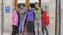 Senderistas gallegos rescatados en Palombera (Cantabria)