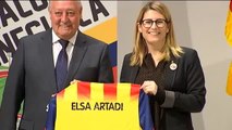 Artadi presenta el encuentro de fútbol amistoso entre Cataluña y Venezuela el próximo 25 de marzo en Gerona