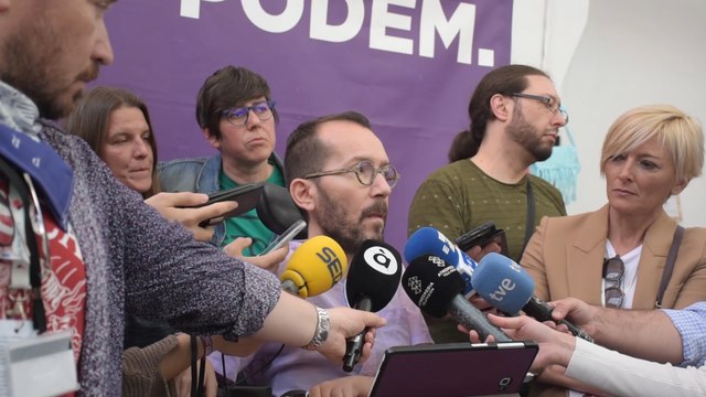 Echenique dice que habrá sorpresa en listas de Podemos