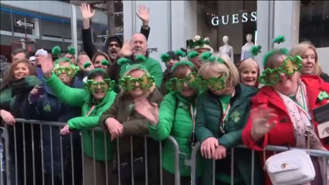 Nueva York celebra con un gran desfile el Día de San Patricio