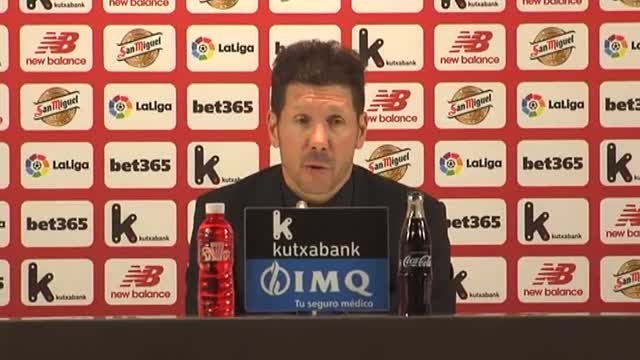 Simeone: Ahora es momento para observar, mirar y crecer