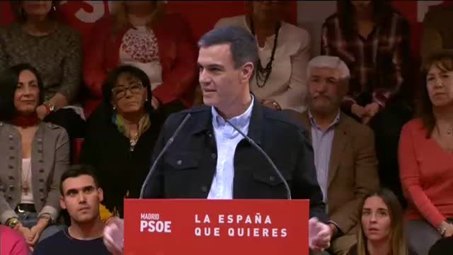 Pedro Sánchez: El sentido común hoy en España lo representa exclusivamente el PSOE