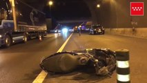 Fallece un motorista en un accidente de tráfico en Boadilla del Monte