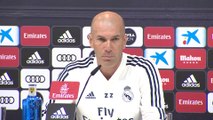 Zidane vuelve con las ideas claras ante el partido de mañana