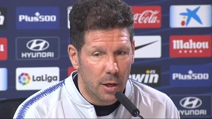 Simeone: "El Profe Ortega es el mejor de todos"