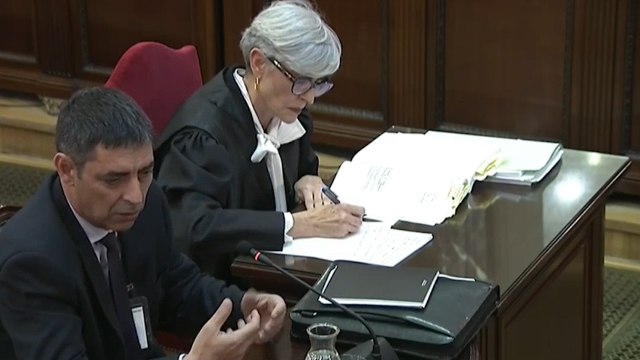 Trapero avisó a Puigdemont de posibles desórdenes públicos