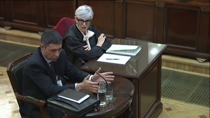 Trapero sobre la salida de la secretaria judicial: "Era una cuestión de ahorrar tiempo"