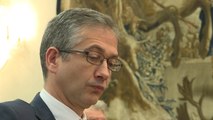 Hernández de Cos en una jornada por Banco de España