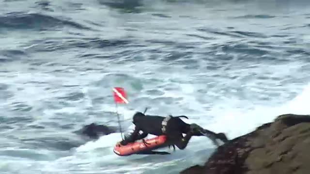 Continúa la búsqueda del pescador desaparecido en aguas de Camariñas