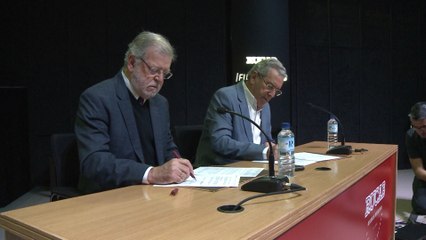 Ibarra y la Fundación CB firman un convenio