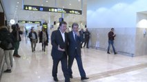 Vara se reúne con el director del Aeropuerto de Badajoz