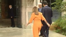 Susana Díaz abre las puertas de San Telmo para recibir a Pedro Sánchez