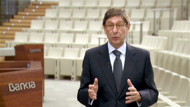 Goirigolzarri explica el aumento del beneficio de Bankia