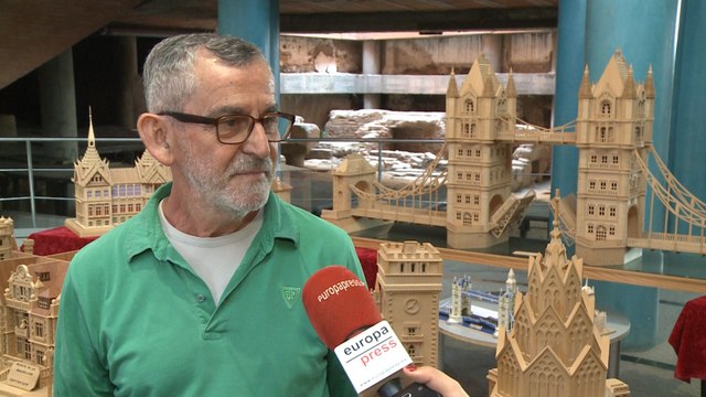 Una treintena de maquetas muestran monumentos del mundo