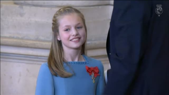 La princesa Leonor intervendrá por primera vez en público leyendo un extracto de la Constitución