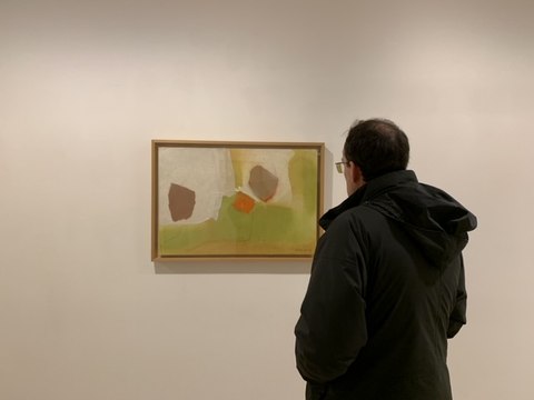 Una muestra recorre los paisajes interiores de Esteban Vicente