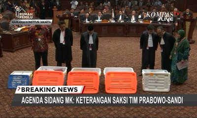 Sebagian Belum Diverifikasi, MK Tidak Bisa Sahkan Bukti Tim Prabowo