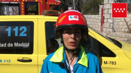 Un anciano muere tras un incendio en Pedrezuela