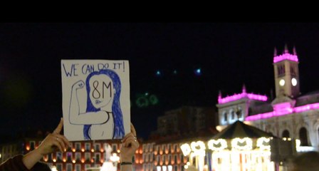 Miles de personas apoyan la causa feminista en Valladolid