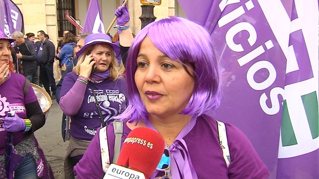 Mujeres andaluzas piden igualdad no sólo en las leyes