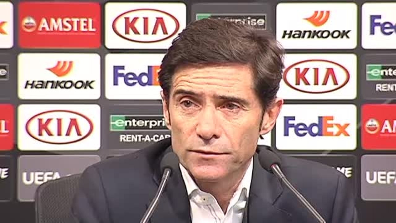 Marcelino: "Si después de ganar dos partidos estamos eufóricos es que somos poco inteligentes"