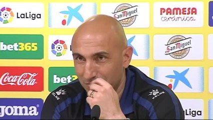 Abelardo cree que sería de la 'Guerra de las Galaxias' que el Alavés se metiera en Champions