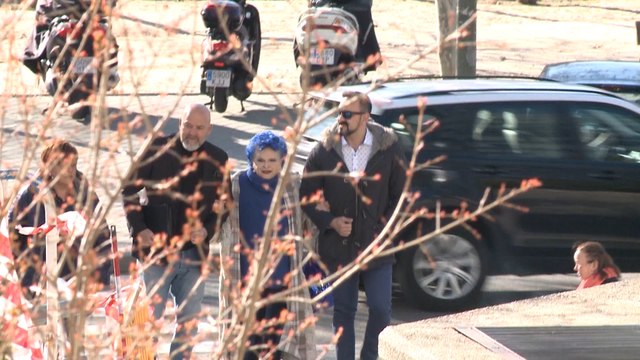 Lucía Bosé llega a su juicio por supuesta apropiación indebida